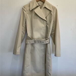 Banana Republic Light Tan Trench Coat